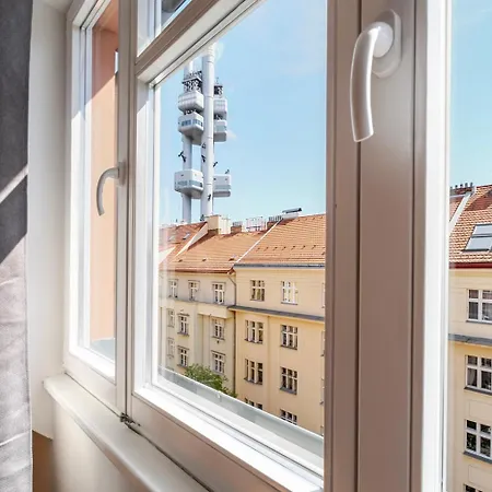 Blueground 3 Furnished Zizkov Tower Prg-45 * Prague
